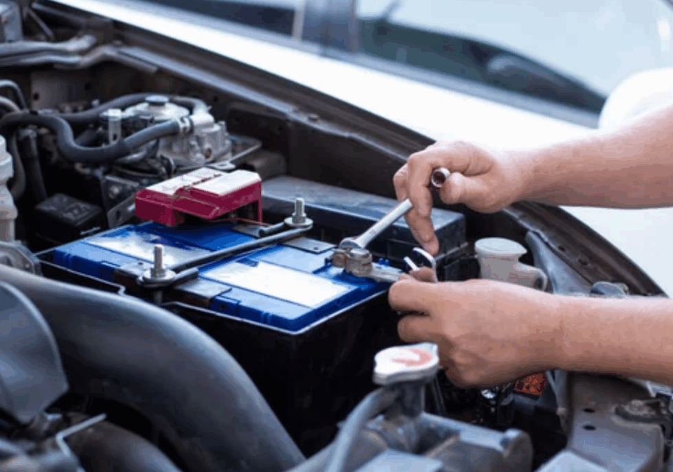 Car battery replacement services in Abu Dhabi