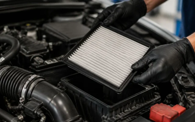 Professional Car Air Filter Replacement for Better Engine Performance