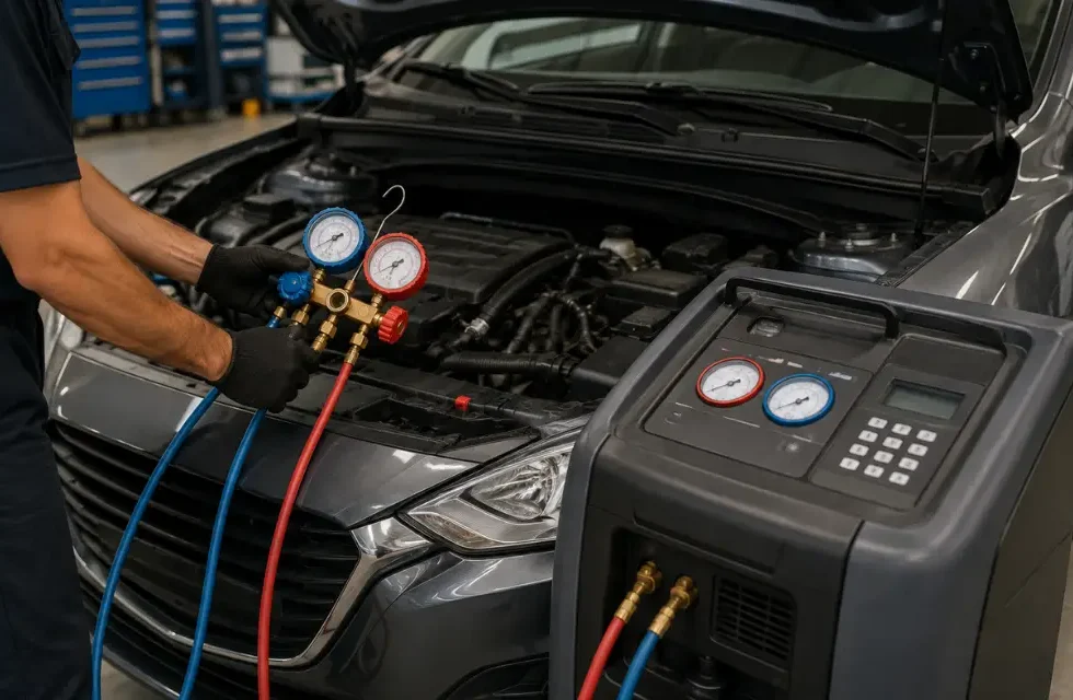 Car AC Service Abu Dhabi: What to Do When Your Car AC Smells Bad
