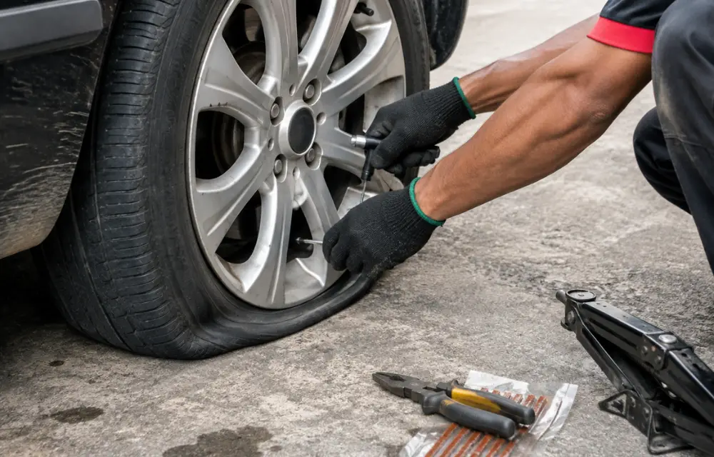 How to Fix Flat Tyre Problems Safely
